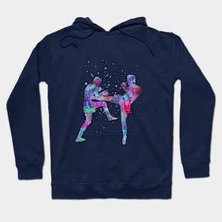 Man muay thai boxing Hoodie